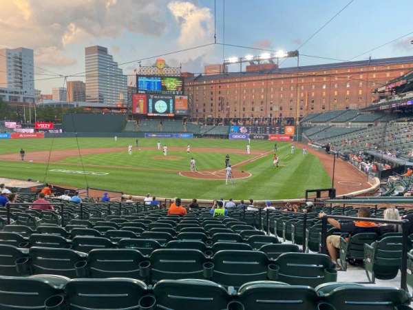 Oriole Park at Camden Yards, section: 42, row: 22, seat: 3