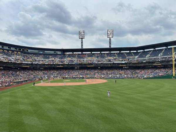 PNC Park, section: 143, row: A, seat: 10