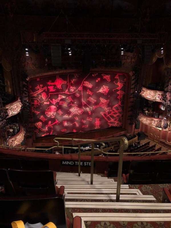 Lyceum Theatre, West End, section: Grand Circle, row: E, seat: 34