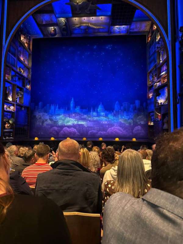 Savoy theatre, section: Stalls, row: H, seat: 12