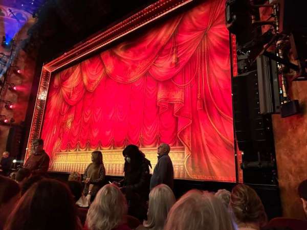 August Wilson Theatre, section: Orchestra R, row: E, seat: 12