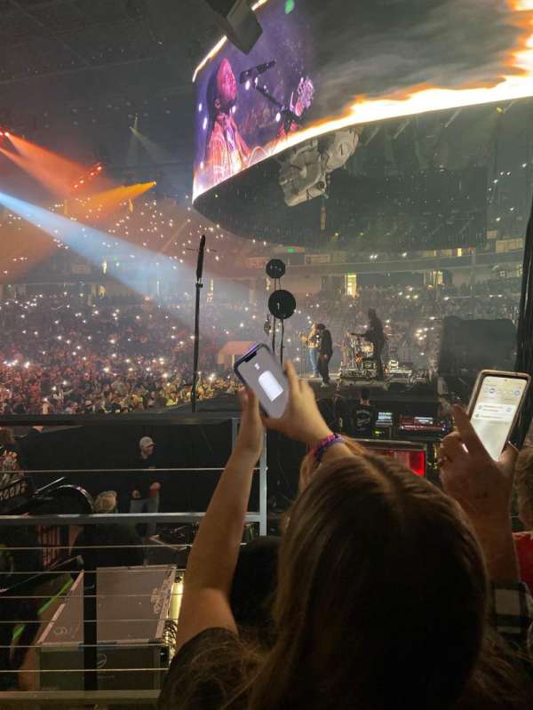 Legacy Arena, section: 126, row: H, seat: 6