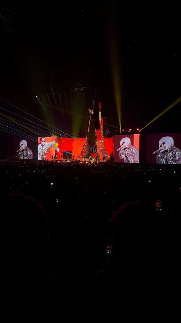 Paris La Défense Arena, section: 114, row: 08, seat: 10