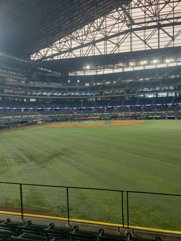 Globe Life Field, section: 131, row: 5, seat: 5
