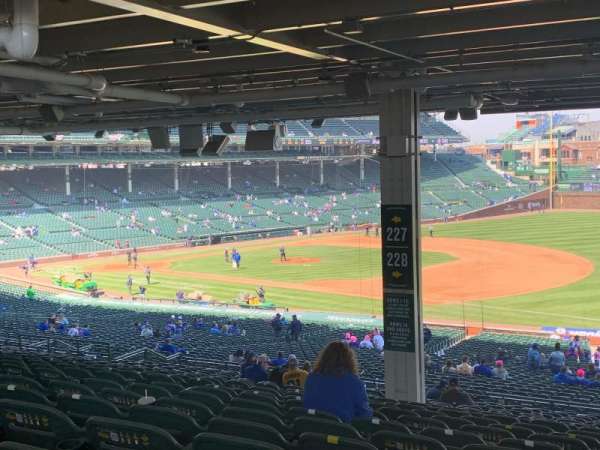 Wrigley Field, section: 228, row: 20, seat: 9