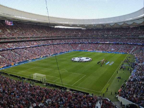 Estadio Metropolitano, Madrid, section: 314, row: 2, seat: 5