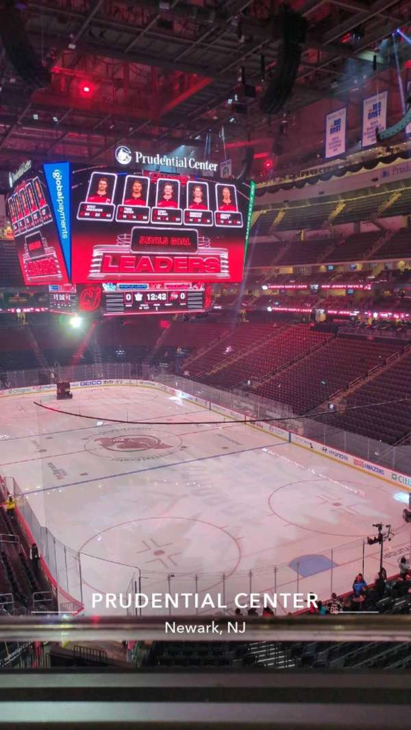 Prudential Center, section: 118, row: 1, seat: 13