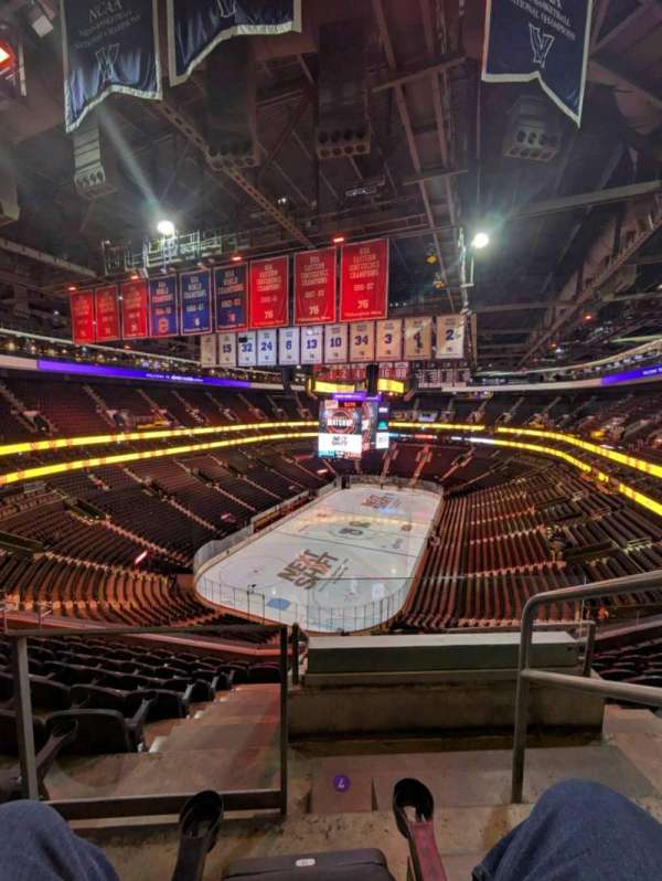 Xfinity Mobile Arena, section: 208, row: 9, seat: 17