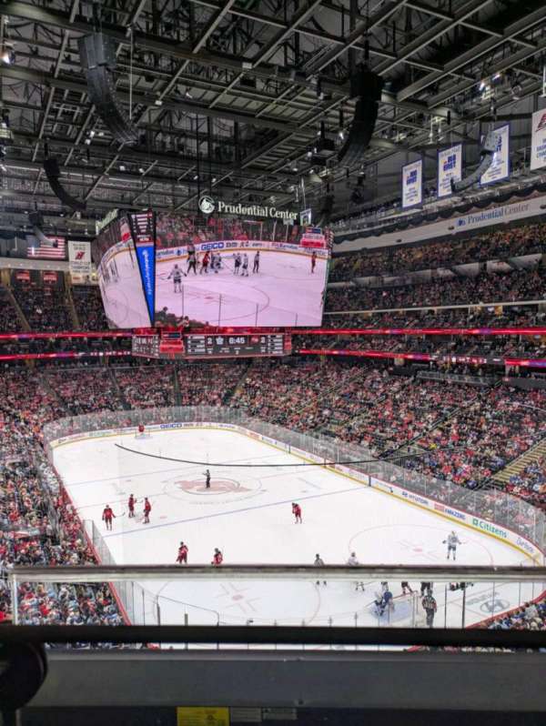Prudential Center, section: 118, row: 1, seat: 13