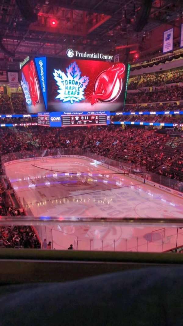 Prudential Center, section: 118, row: 1, seat: 13