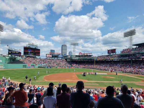 Fenway Park, section: Grandstand 26, row: 1, seat: 20
