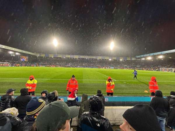 Elland Road, section: L31, row: EE, seat: 98