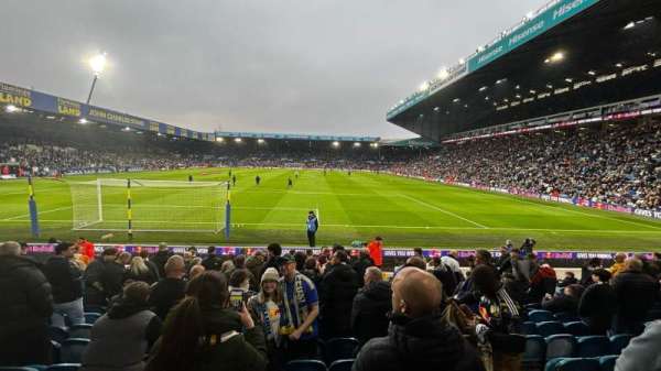 Elland Road, section: FA3, row: O, seat: 60