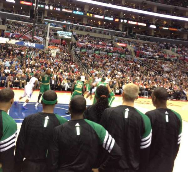 Crypto.com Arena, section: 112, row: 17, seat: A