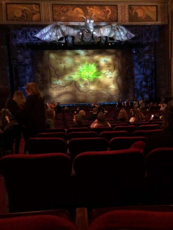 Hollywood Pantages Theatre, section: Orchestra C, row: X, seat: 113
