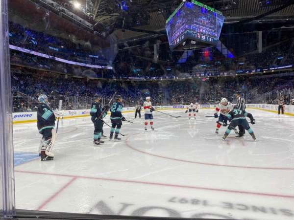 Climate Pledge Arena, section: 07, row: C, seat: 1-4
