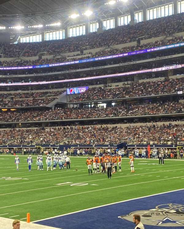 AT&T Stadium, section: 127, row: 4, seat: 8