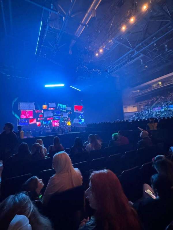 Utilita Arena Sheffield, section: Floor A, row: 6, seat: 1