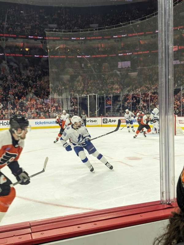 Xfinity Mobile Arena, section: 103, row: 2, seat: 2