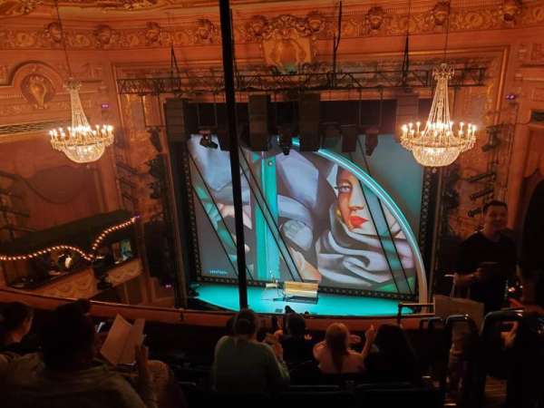 Longacre Theatre, section: Balcony C, row: F, seat: 101