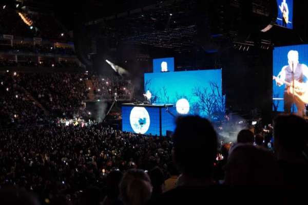 The O2, London, section: 111, row: S, seat: 331