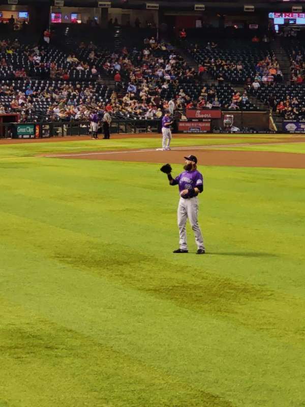 Chase Field, section: 305, row: 3, seat: 11