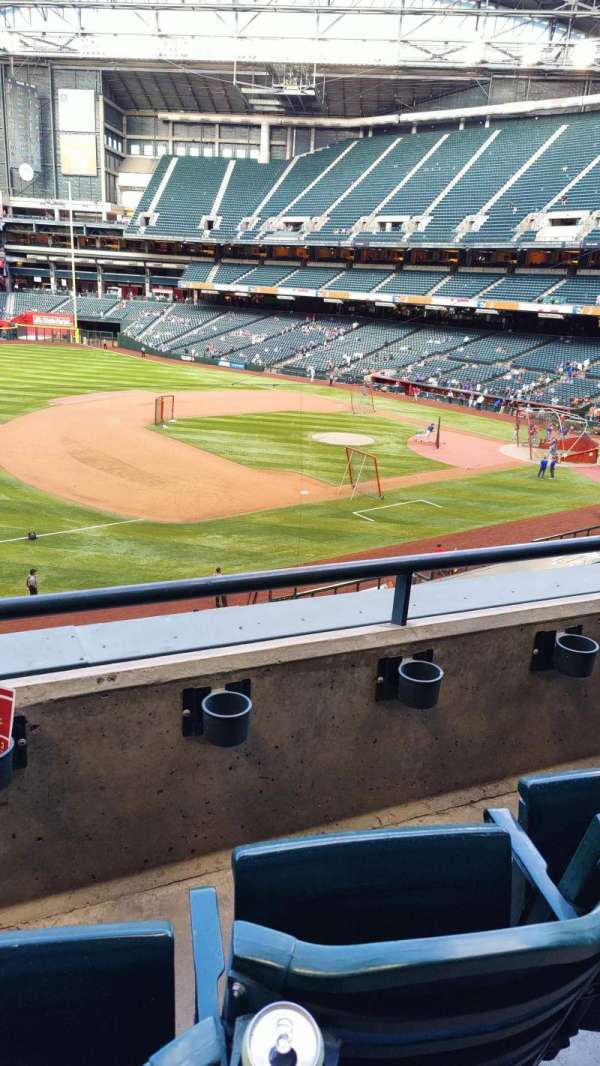 Chase Field, section: 215, row: 2, seat: 14