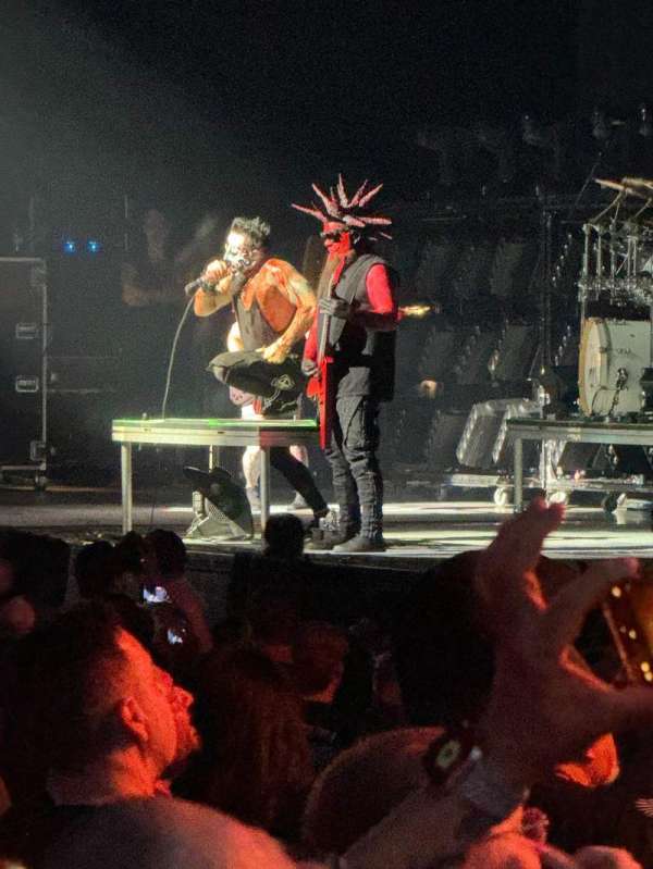 Talking Stick Resort Amphitheatre, section: 101, row: Q, seat: 4