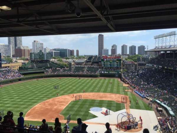 Wrigley Field, section: 413L, row: 6, seat: 15