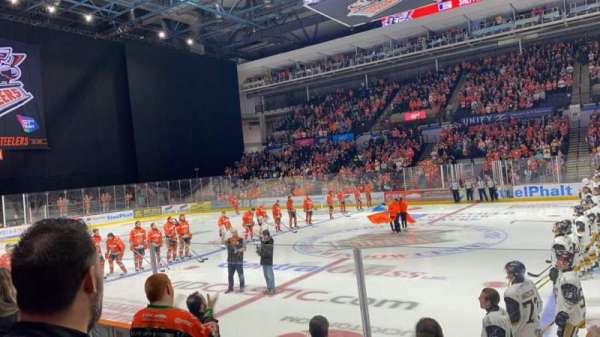 Utilita Arena Sheffield, section: 105, row: G, seat: 4
