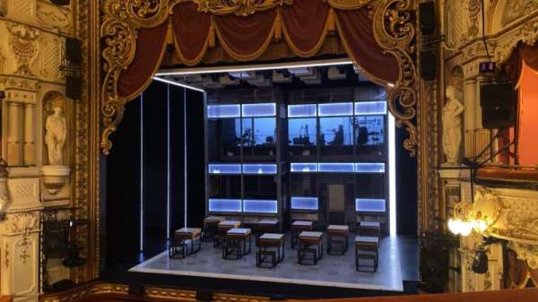Lyceum Theatre, Sheffield, section: Circle, row: A, seat: 7