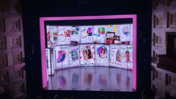 Savoy Theatre, section: dress circle, row: E, seat: 7