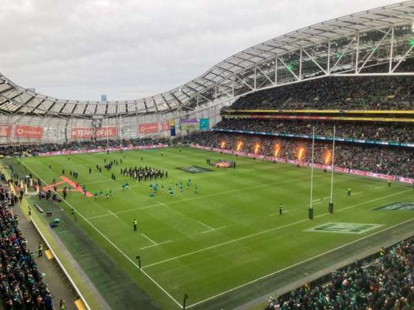 Aviva Stadium, section: 519, row: A, seat: 7