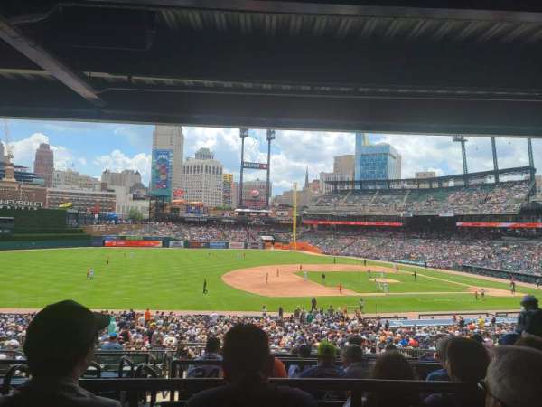 Comerica Park, section: 137, row: H, seat: 6