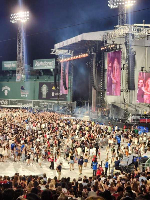 Fenway Park, section: Grandstand 5, row: 3, seat: 3