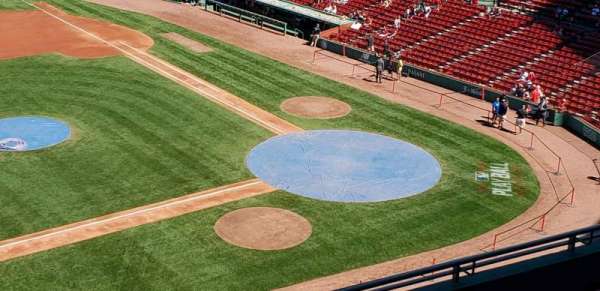Fenway Park, section: Pavilion Box 8, row: A, seat: 14