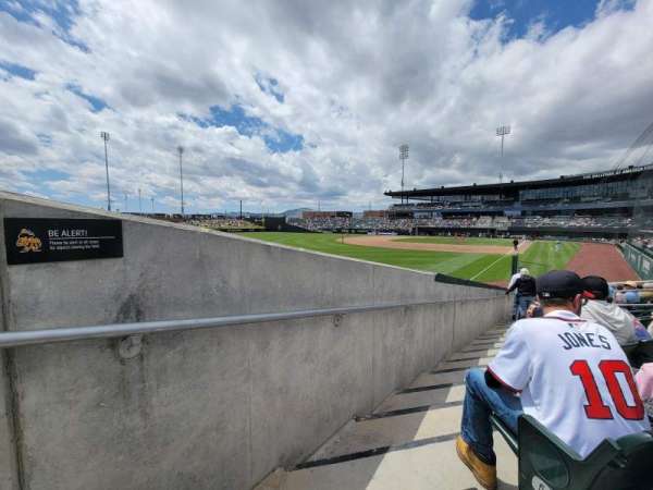 The Ballpark at America First Square, section: 120, row: 6, seat: 14
