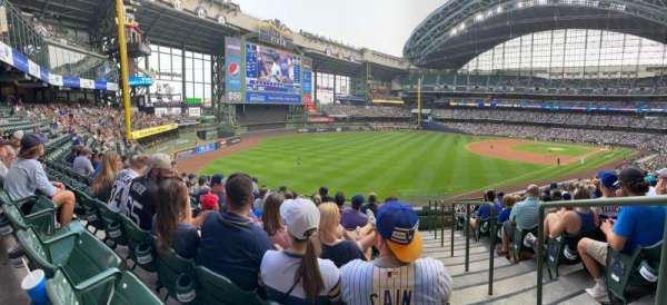 American Family Field, section: 231, row: 9, seat: 1