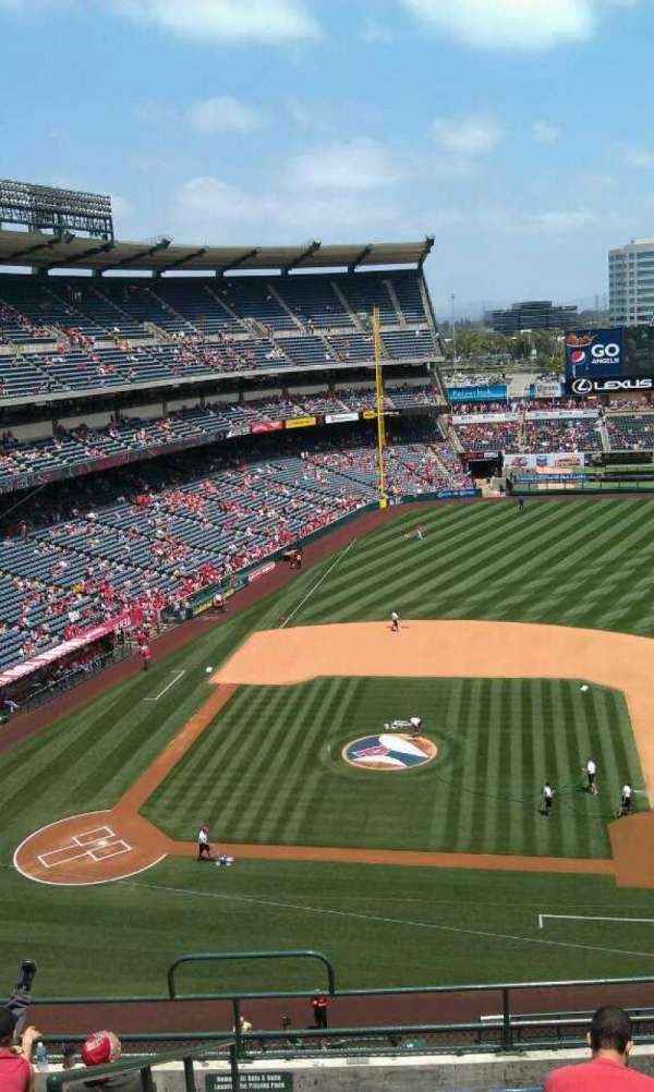 Angel Stadium, section: 425, row: j, seat: 1
