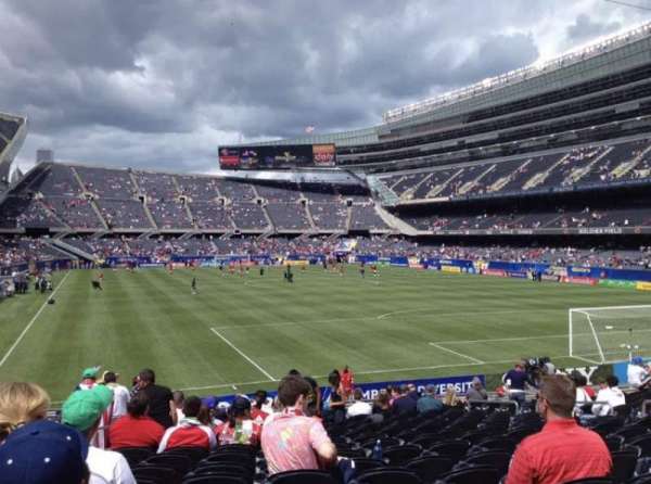 Soldier Field, section: 125, row: 19, seat: 7