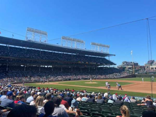 Wrigley Field, section: 126, row: 6, seat: 12