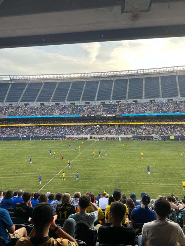 Soldier Field, section: 208, row: 14, seat: 16