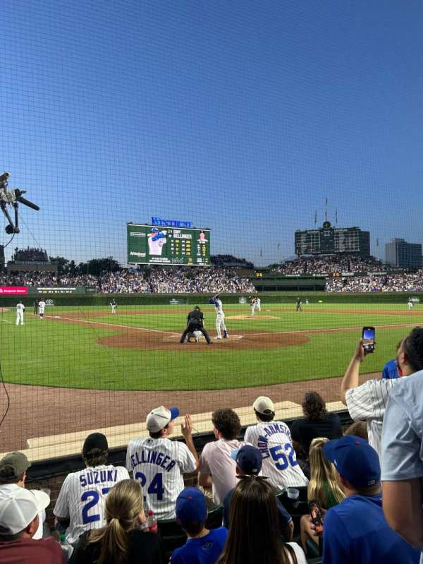 Wrigley Field, section: AA19, row: 5, seat: 6