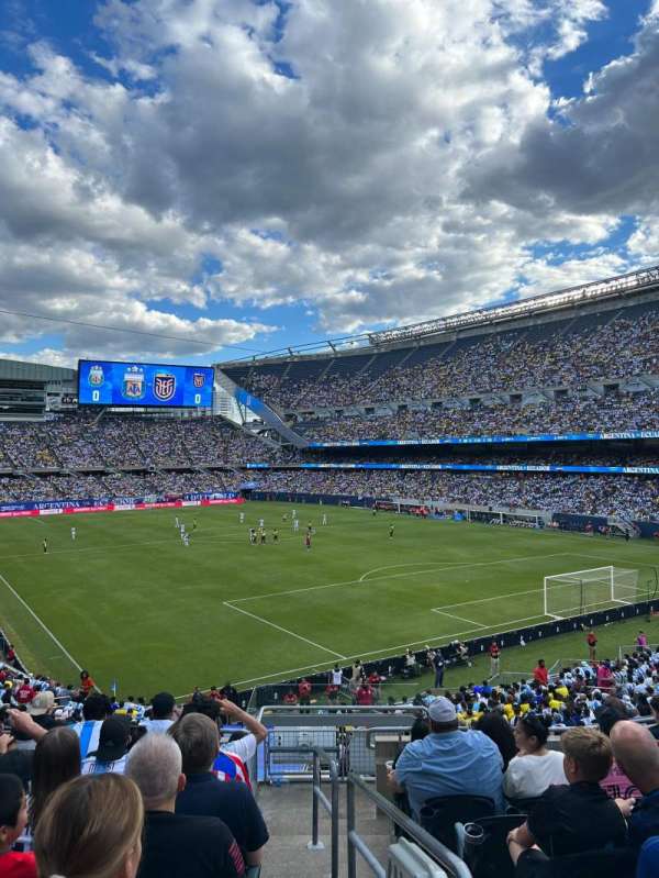 Soldier Field, section: 256, row: 8, seat: 25