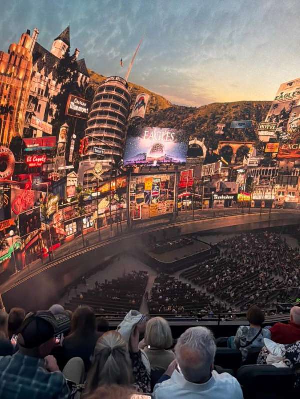 The Sphere, Vegas, section: 302, row: 6, seat: 15
