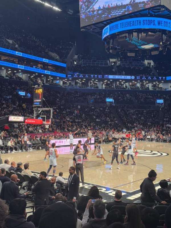 Barclays Center, section: 29, row: 7, seat: 6