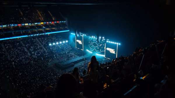 The O2, London, section: 418, row: R, seat: 872