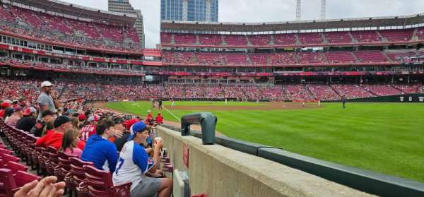 Great American Ball Park, section: 137, row: M, seat: 5
