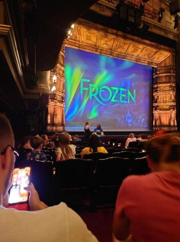 Theatre Royal Drury Lane, section: Stalls, row: N, seat: 44