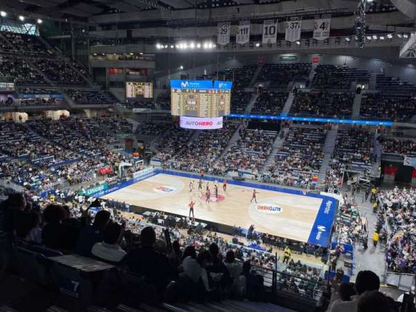 Movistar Arena, Madrid, section: 25-2, row: 9, seat: 2